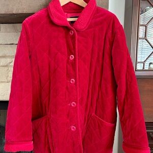 Denim&Co Kids Red Puffer Jacket
